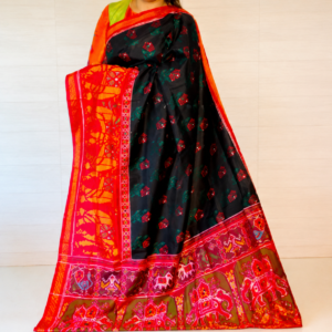 Single ikkat Patan Patola Saree