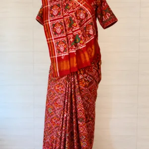 Double ikkat Patan Patola sareex