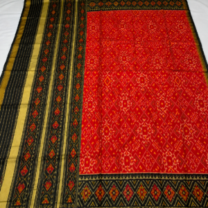 Pure Silk Single Ikkat Patan Patola Saree