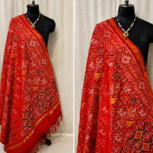 Single Ikkat Patan Patola Dupatta